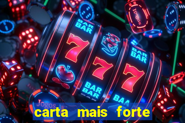 carta mais forte do poker