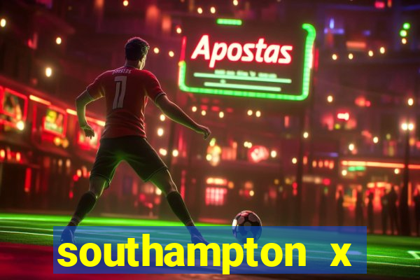 southampton x manchester united