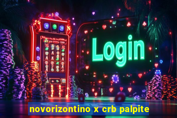 novorizontino x crb palpite