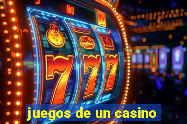 juegos de un casino