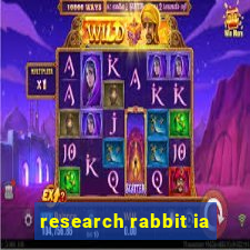 research rabbit ia