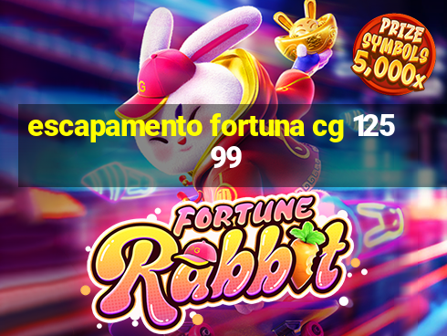 escapamento fortuna cg 125 99