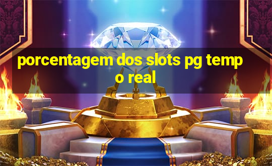 porcentagem dos slots pg tempo real