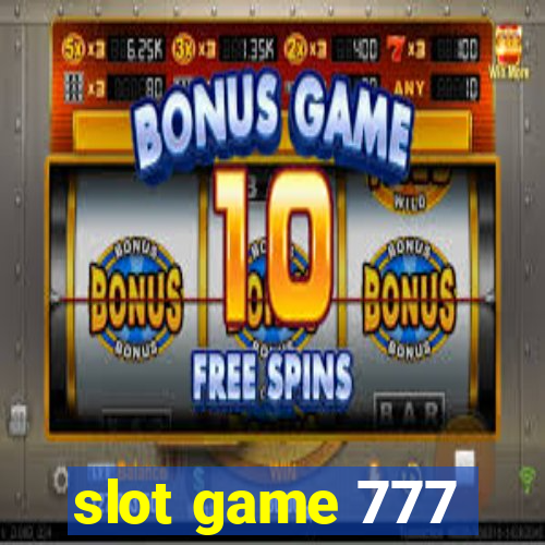 slot game 777