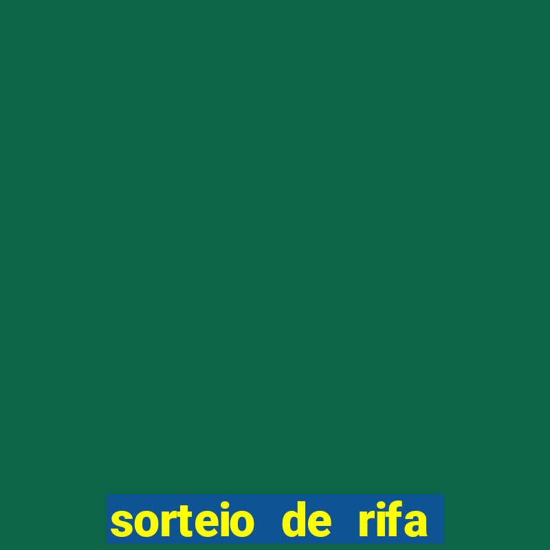 sorteio de rifa online como fazer