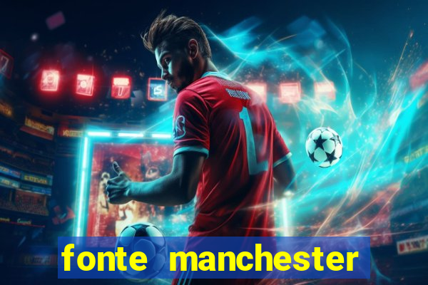 fonte manchester city download