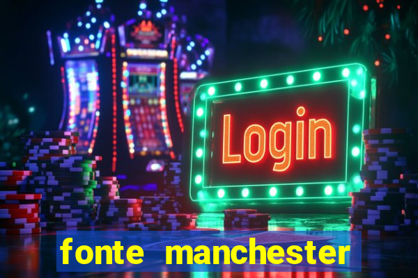 fonte manchester city download