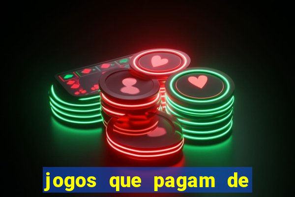 jogos que pagam de verdade no pix