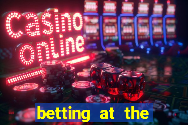 betting at the horse track