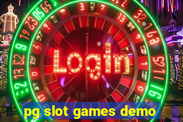 pg slot games demo