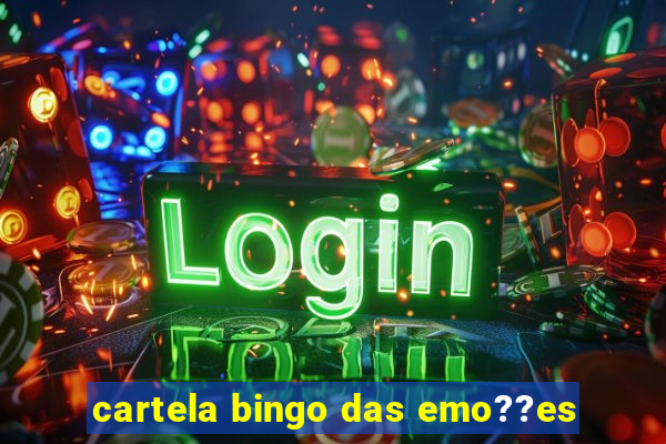 cartela bingo das emo??es