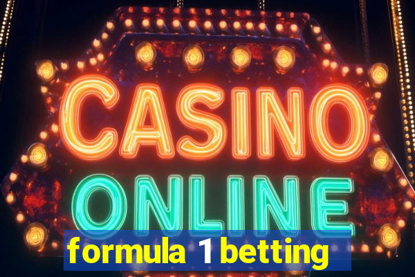 formula 1 betting