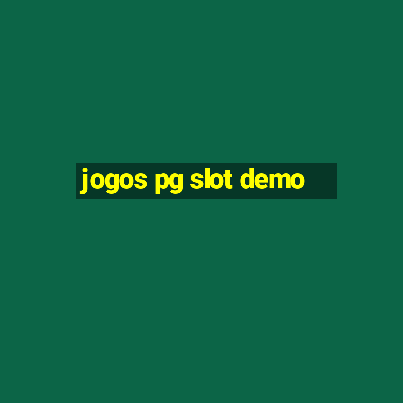 jogos pg slot demo