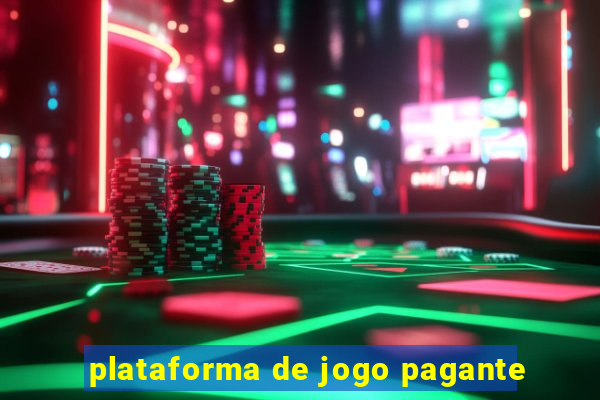 plataforma de jogo pagante