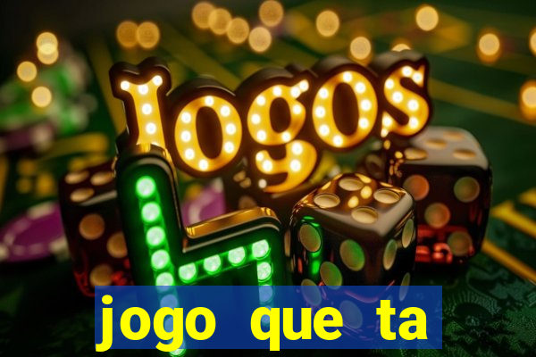 jogo que ta pagando na betano