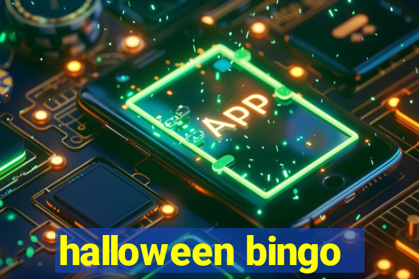 halloween bingo