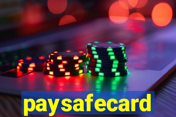 paysafecard pagamentos casino