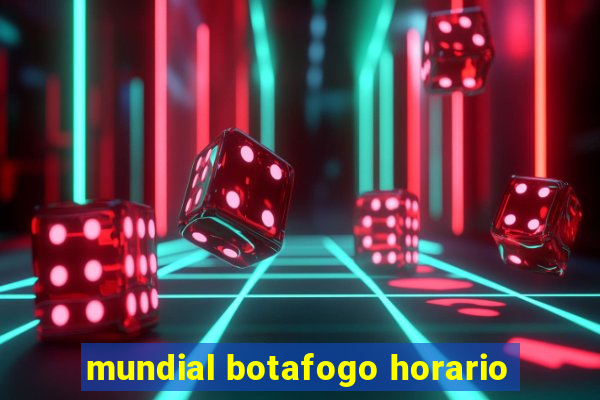 mundial botafogo horario