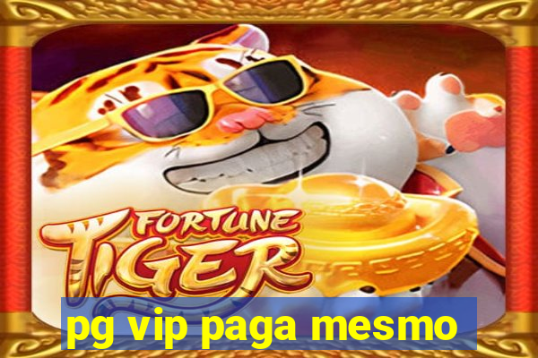 pg vip paga mesmo