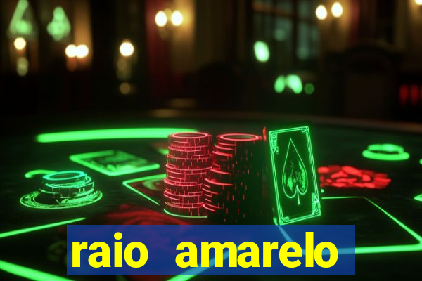 raio amarelo fraternidade branca