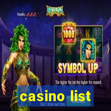 casino list