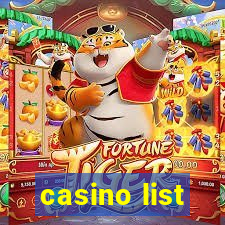 casino list