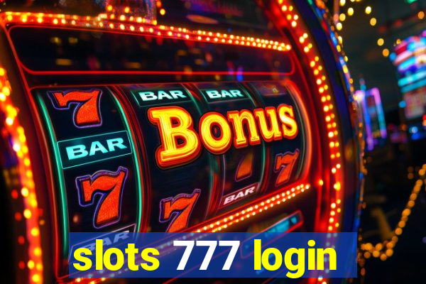 slots 777 login