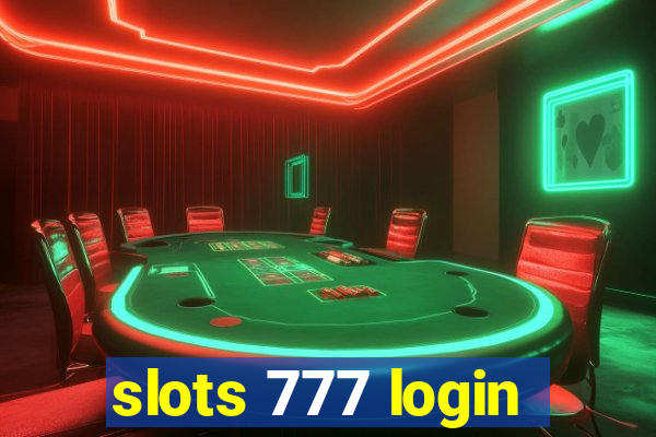 slots 777 login