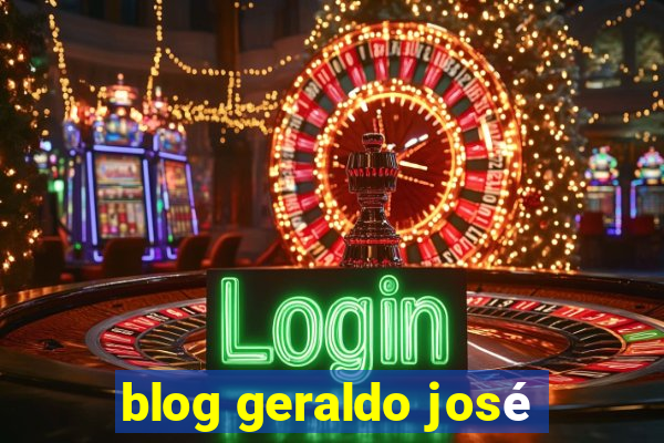 blog geraldo josé