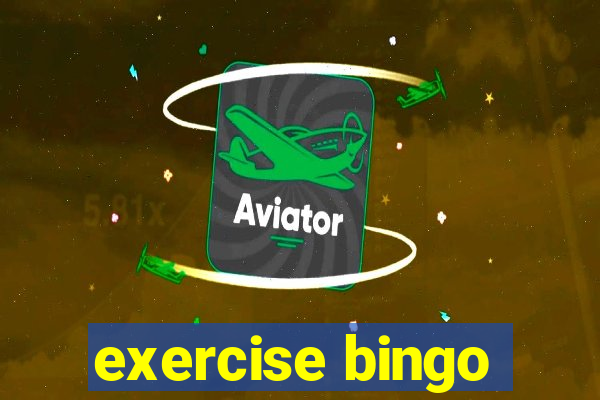 exercise bingo