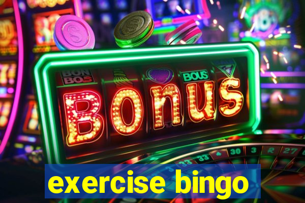 exercise bingo