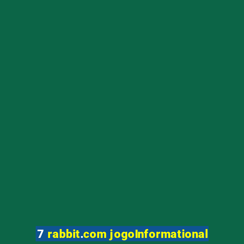 7 rabbit.com jogoInformational