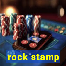 rock stamp