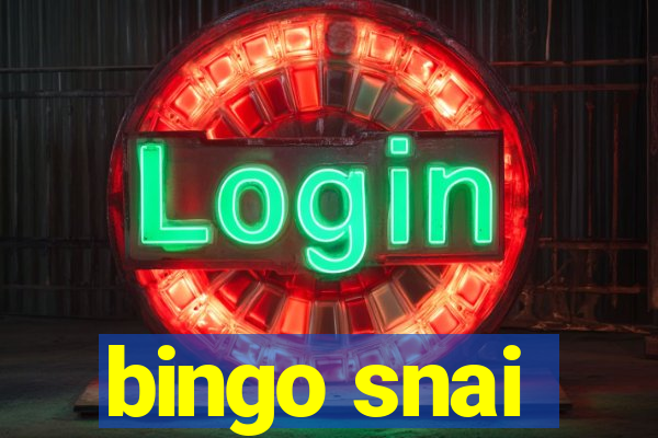 bingo snai