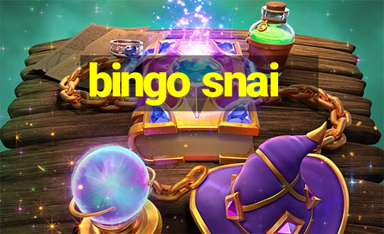 bingo snai