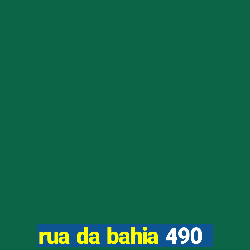 rua da bahia 490