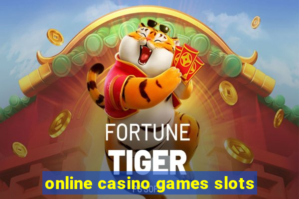 online casino games slots