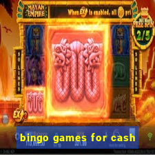 bingo games for cash