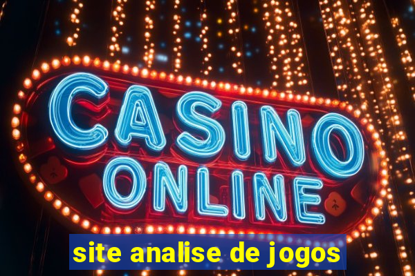 site analise de jogos