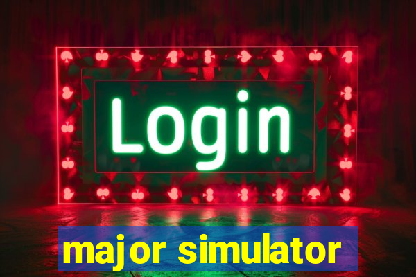 major simulator