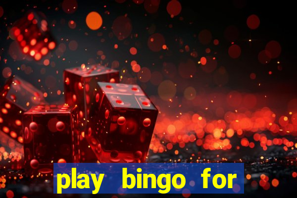 play bingo for money online