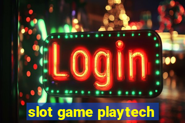 slot game playtech