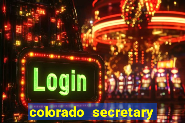 colorado secretary of state bingo