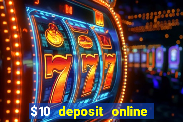 $10 deposit online casino new zealand