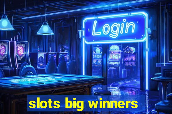 slots big winners