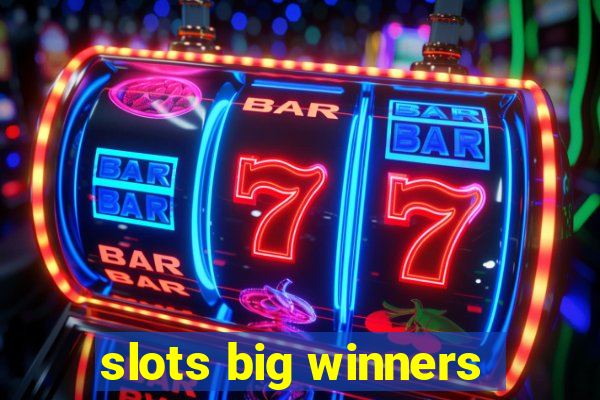 slots big winners