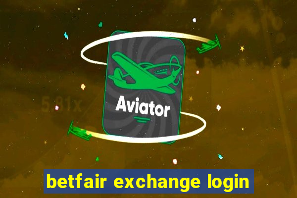 betfair exchange login