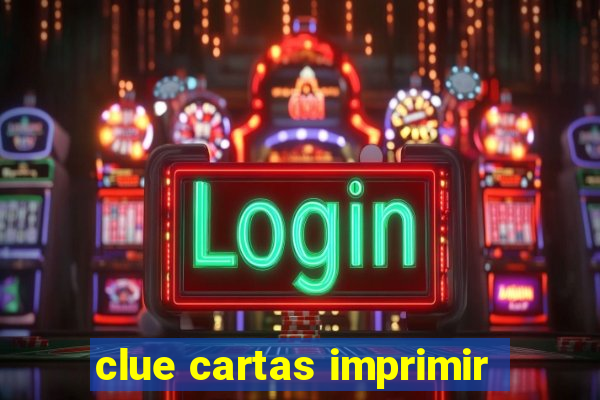 clue cartas imprimir