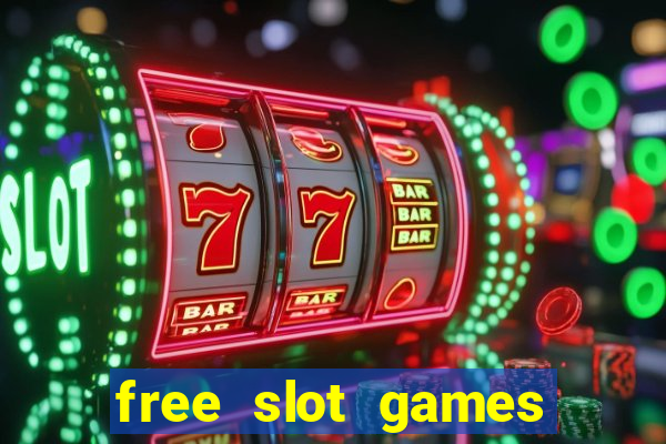 free slot games online free