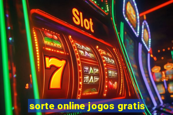 sorte online jogos gratis